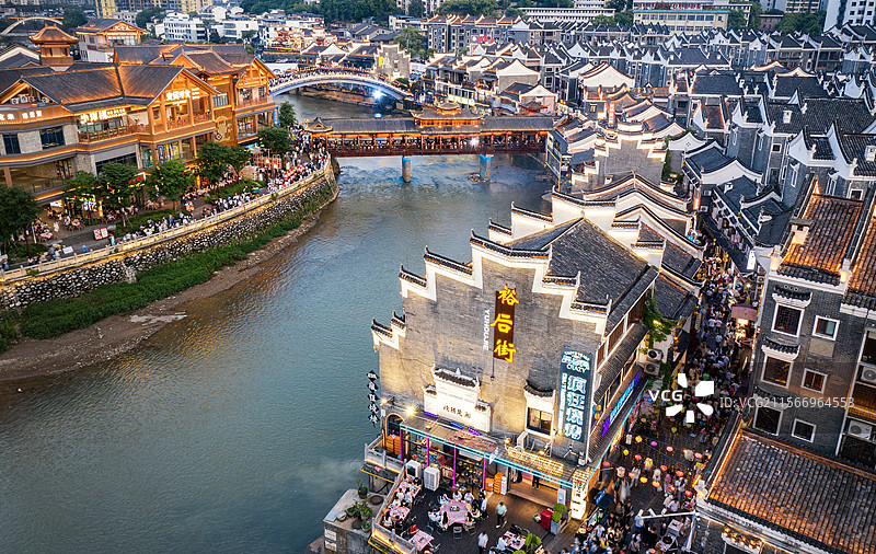 郴州版洪崖洞（裕后街）图片素材