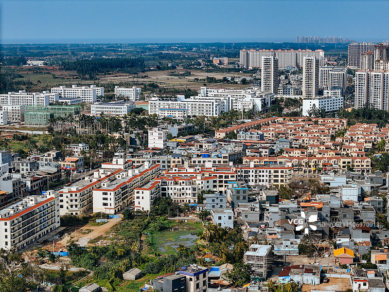 临高县 美营村 解放路 城市 海南图片素材