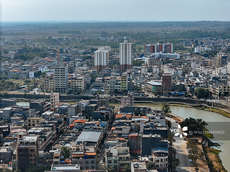 临高县 美营村 解放路 城市 海南图片素材