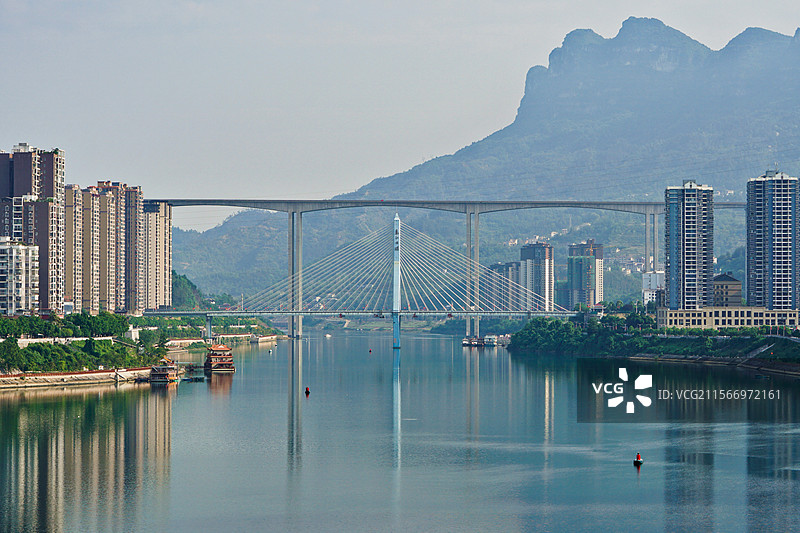 贵州思南县 城市风景图片素材