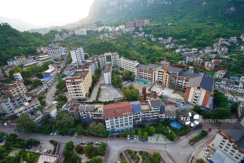 贵州思南县 城市风景图片素材