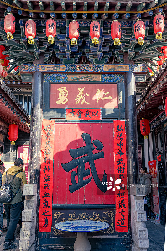 山西平遥古城同兴公镖局图片素材