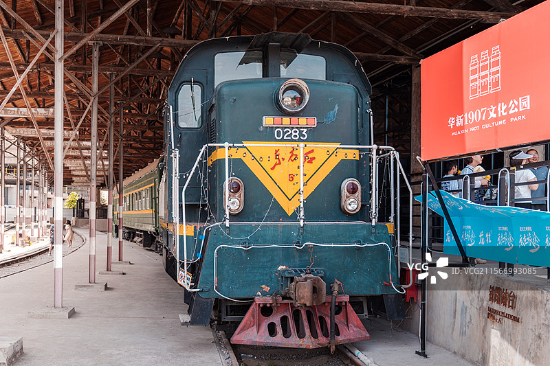 黄石华新1907文化遗址公园文创园图片素材