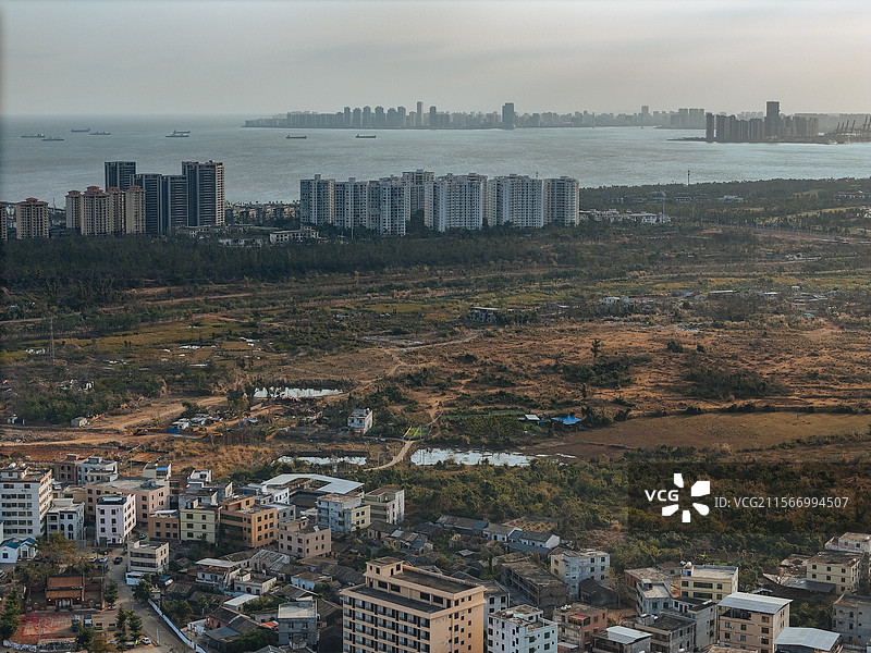 海口市 秀英区 雨苍村 会展中心 长流镇 新海港图片素材