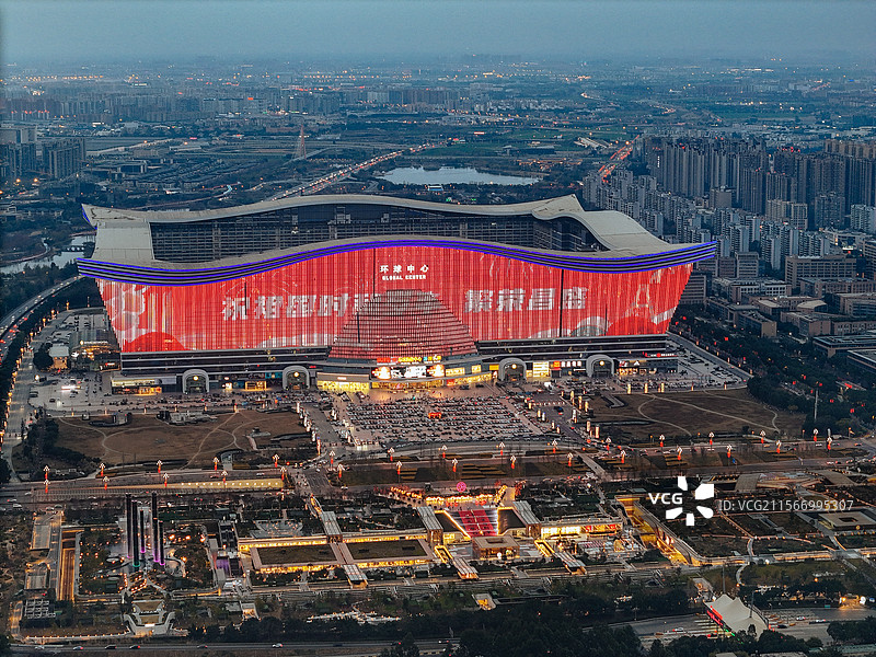 成都 高新区 天府大道 世纪城 桂溪 会展中心 城市图片素材