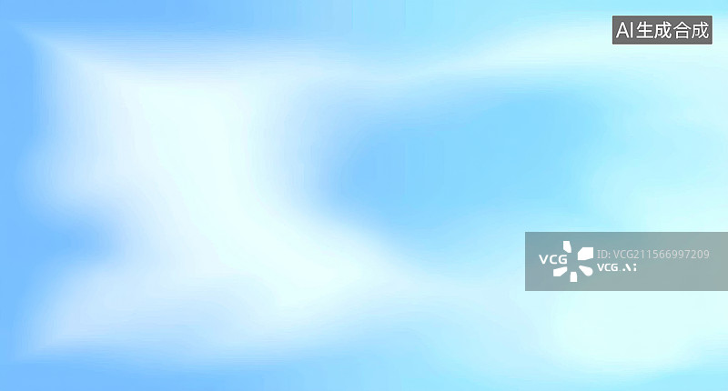 【AI数字艺术】蓝色渐变抽象背景图片素材