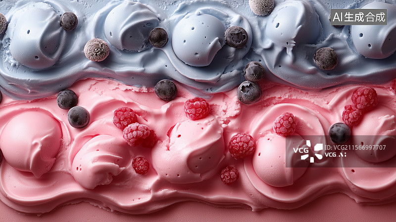 【AI数字艺术】冰淇淋雪糕甜筒图片素材