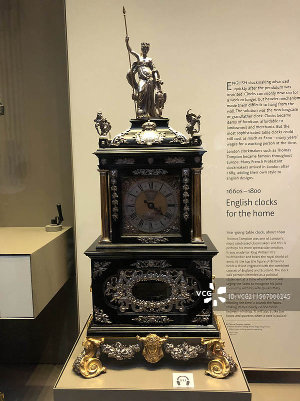 英国伦敦大英博物馆文物展品古董图片素材