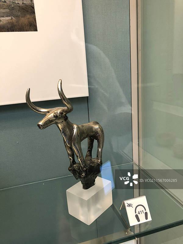 英国伦敦大英博物馆文物展品古董图片素材