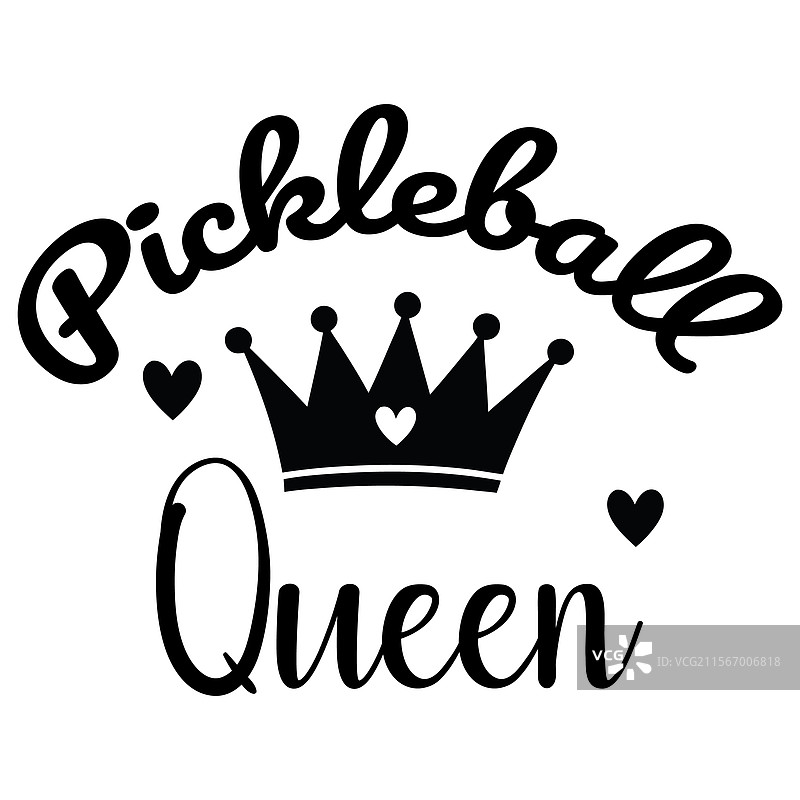 皮克球女王T恤设计图片素材