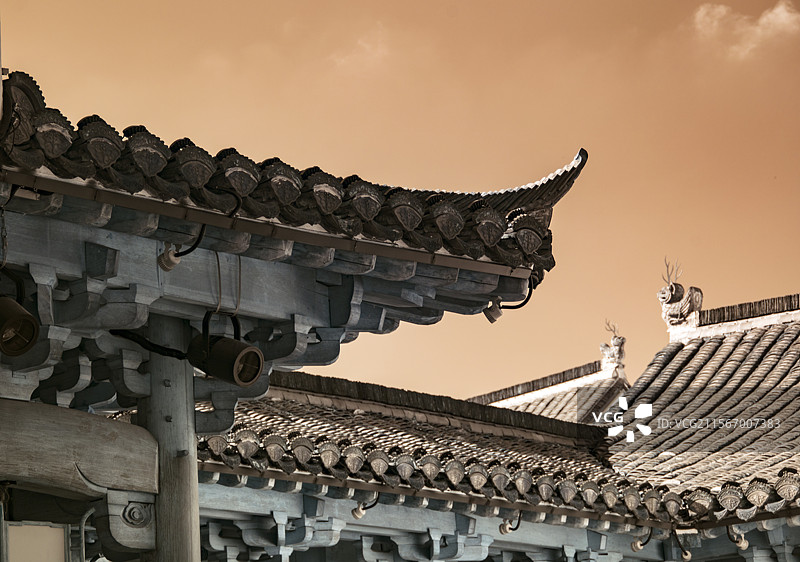 徽州古城图片素材