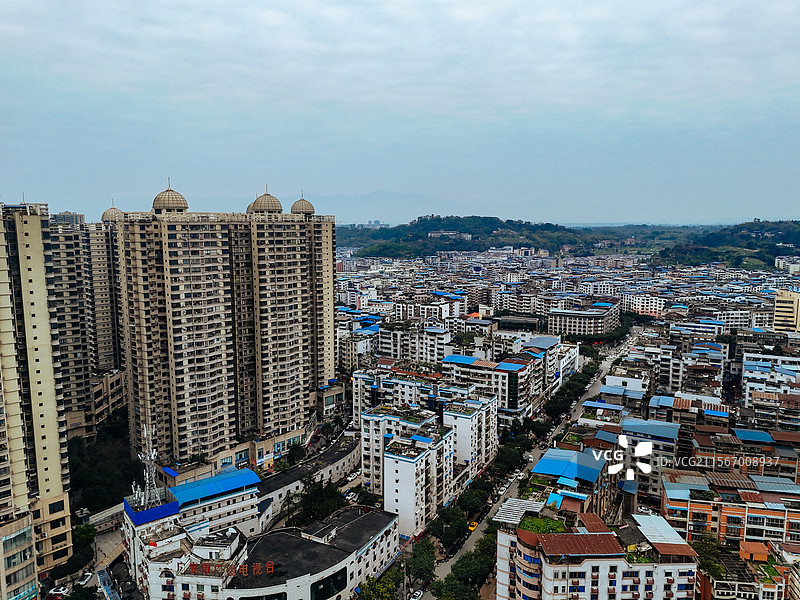 广安 广安区 清溪街 五福西路 城市 竹林子图片素材