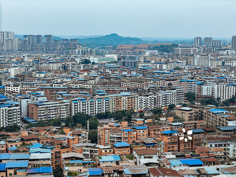 广安 广安区 清溪街 五福西路 城市 竹林子图片素材