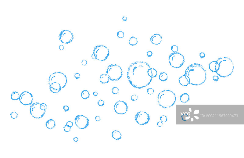 卡通风格的肥皂泡沫样本图片素材