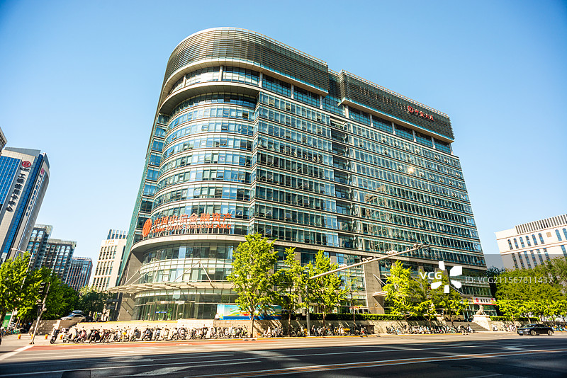 北京金融街武定侯路中债大厦中国中信金融资产图片素材
