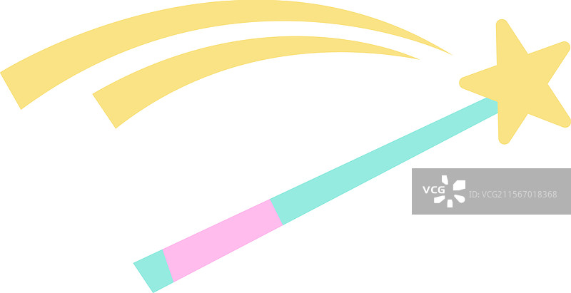 魔法星星棒图片素材