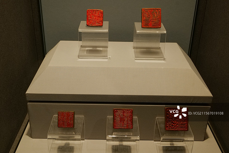 金朝铜印 印章 山东博物馆图片素材