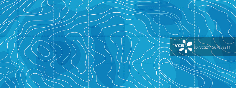 复古几何抽象的地形图线条图片素材