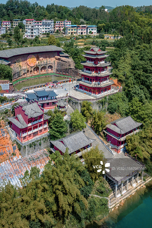 恩施来凤仙佛寺图片素材