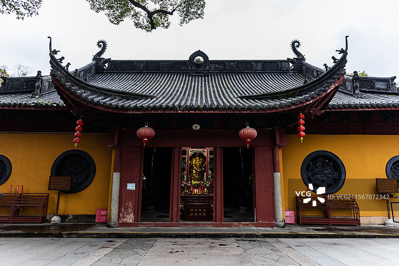 杭州法镜寺图片素材