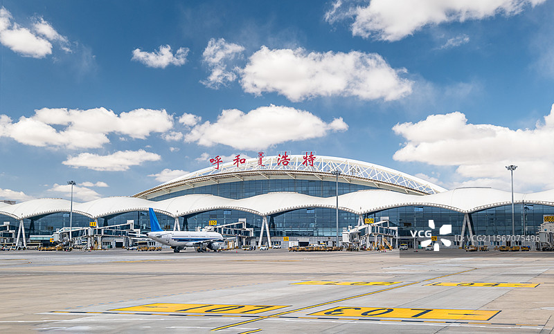 呼和浩特白塔国际机场图片素材