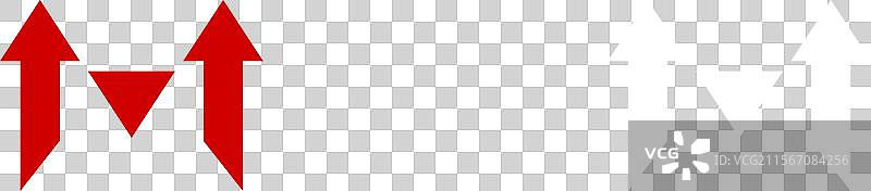 UP M标志设计独特而现代图片素材