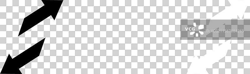 独特现代的S形箭头标志设计图片素材