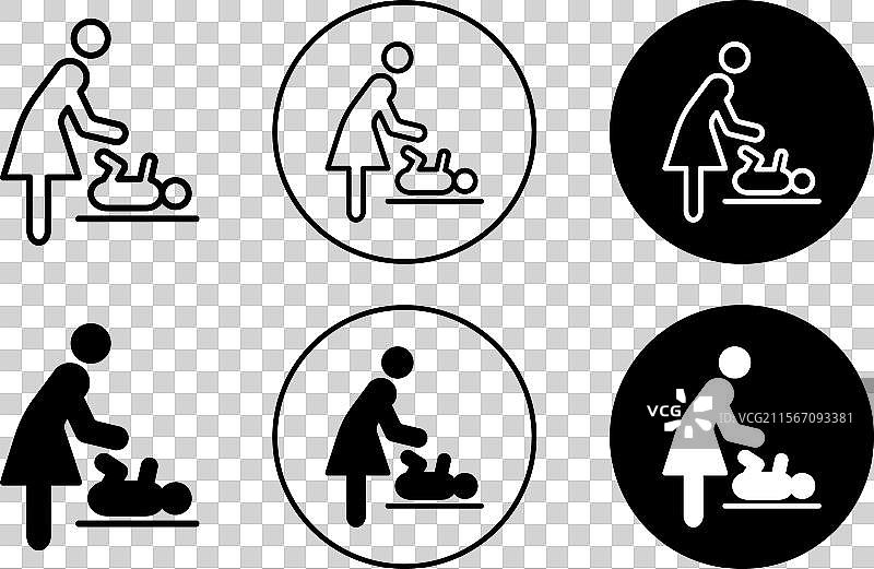 换尿布台图标图片素材