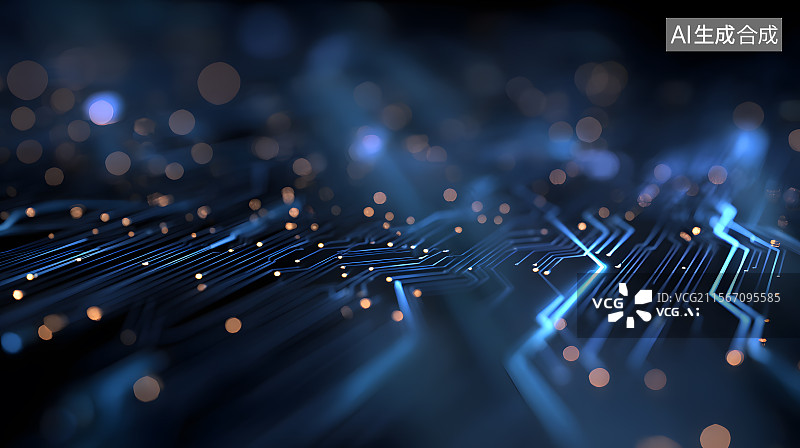 【AI数字艺术】未来科技数据纹理背景图片素材