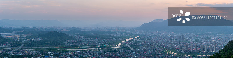 仙游县榜头镇、盖尾镇及木兰溪图片素材