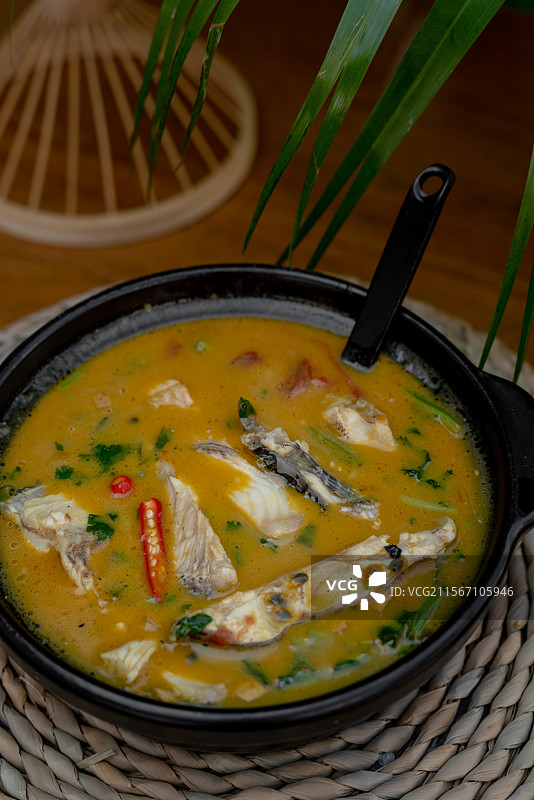 百香果煮鱼图片素材