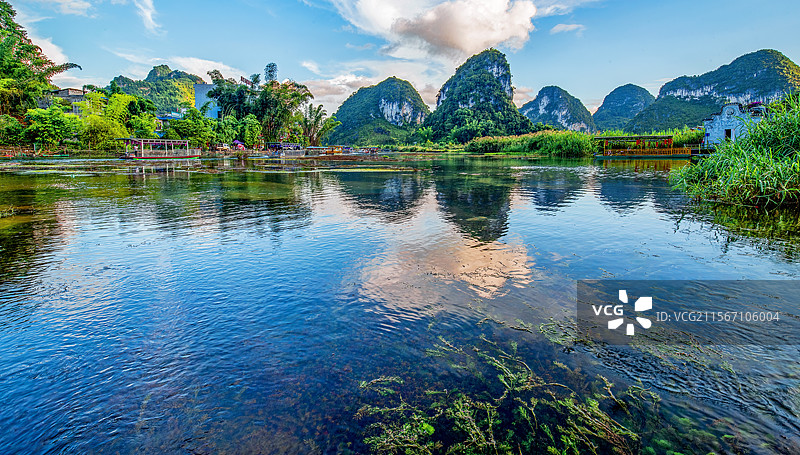 《广西靖西鹅泉一景》图片素材