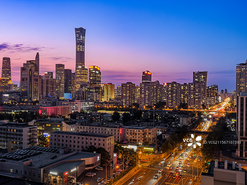 都市幕色华章图片素材