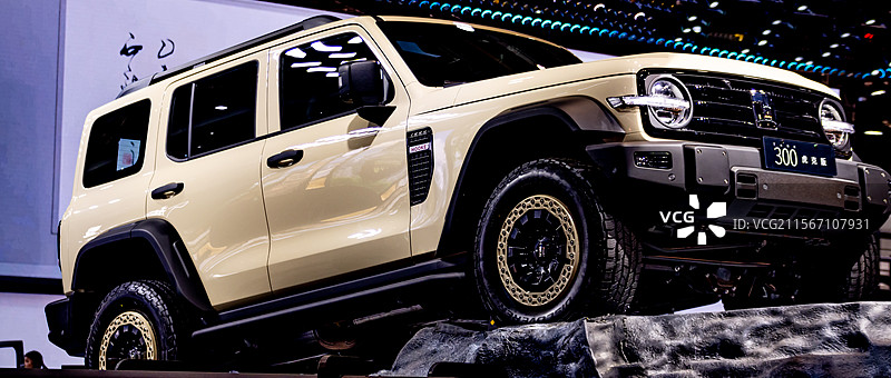 坦克300车展图图片素材