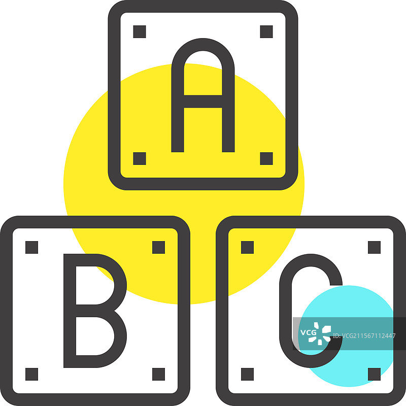 基础知识扁平线条网页图标概念图片素材