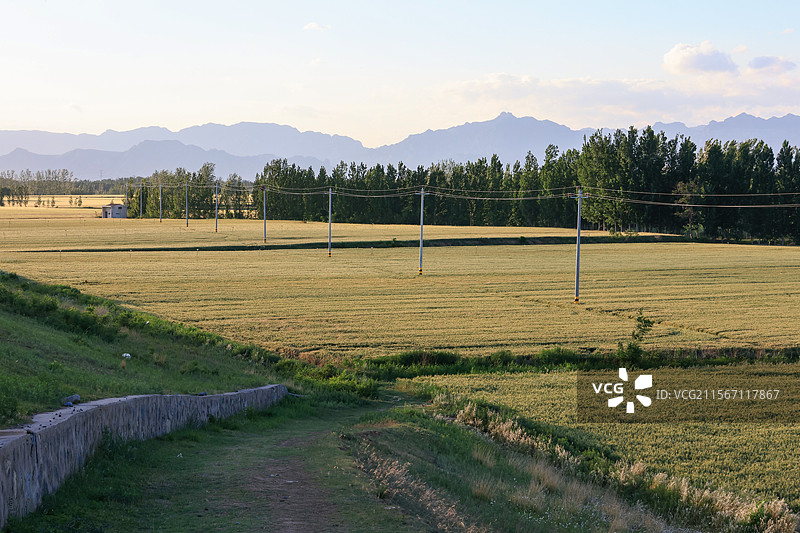 孟州白墙水库风光图片素材