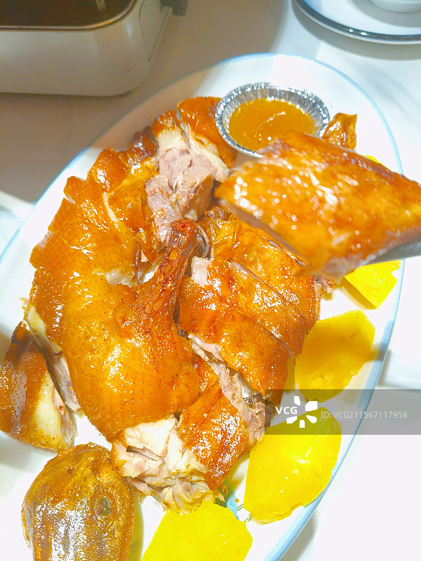 香喷喷的烤鸭图片素材