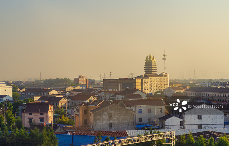 江苏常州远眺图片素材