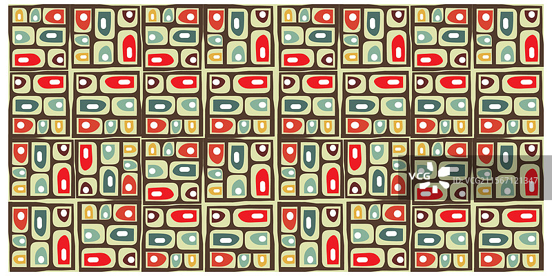 抽象几何印花图案图片素材