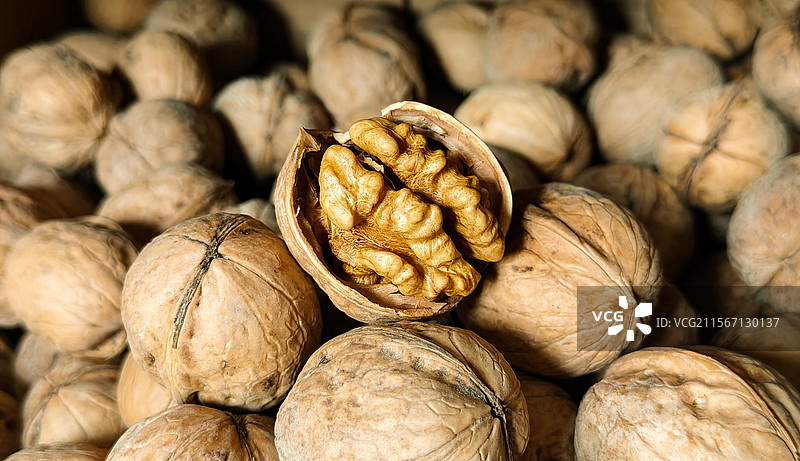 核桃特写图片素材