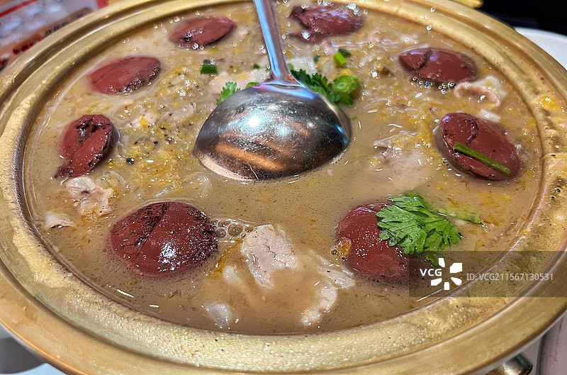 东北杀猪菜图片素材