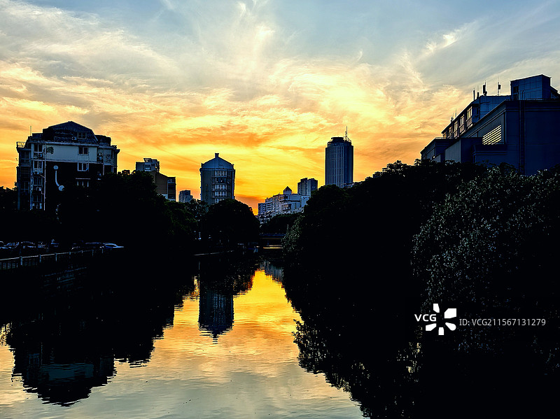 夕阳醉图片素材