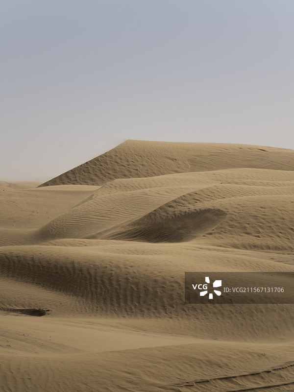 库布其沙漠图片素材