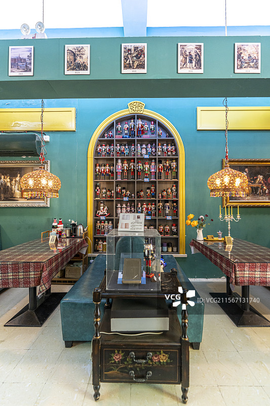 普希金文化咖啡馆图片素材