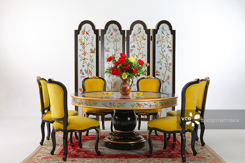 中式田园家具图片素材