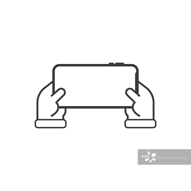 电话图标扁平设计图片素材