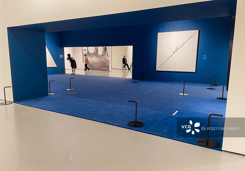 广东美术馆贝纳·维内超越观念与物质展图片素材