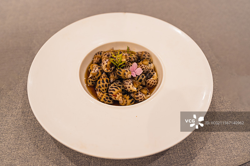 扬州早茶海螺图片素材