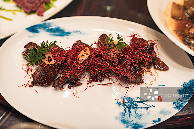 扬州早茶酱排骨图片素材