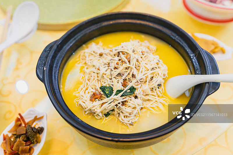 扬州早茶大煮干丝图片素材